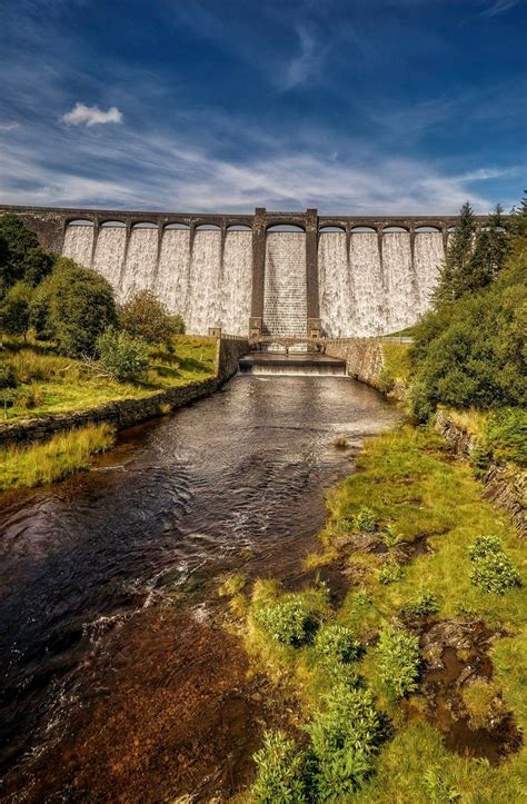 Claerwen dam, Elan Valley by Gordon Baird-Maclaren | Wales england ...