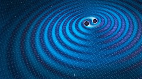 Colliding black holes 'ring' across space-time with gravitational waves ...