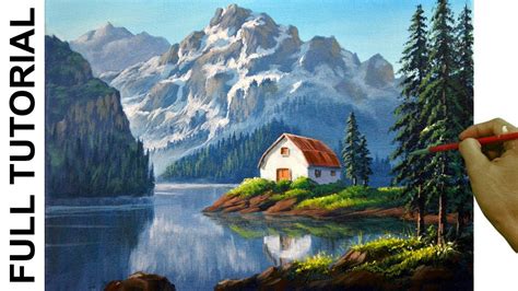 Landscape Painting In Acrylics Tutorial – Warehouse of Ideas