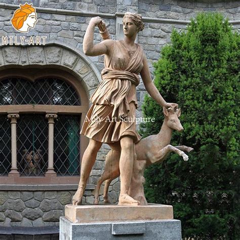 Marble Greek Goddess Artemis Statue for Garden MLMS-178 - Milystatue