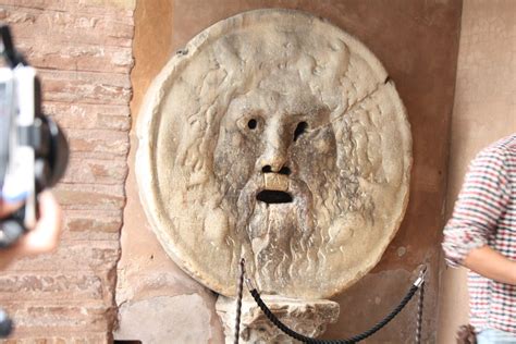 The Mouth of Truth: Bocca della Verità from Roman Holiday