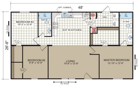 How To Read And Understand Mobile Home Floor Plans Mhvillage