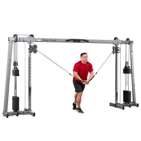 Body Solid - GDCC250 Deluxe Cable Crossover Machine - Walmart.com ...