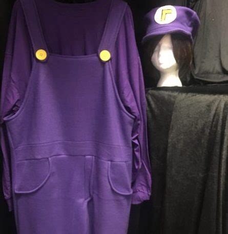 Super Mario Brothers-Waluigi Costume - Hollywood Costumes