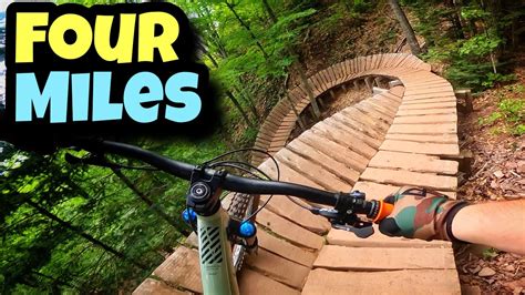 The Longest Downhill MTB Trail In Michigan | Endless Downhill Mountain ...