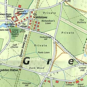 Windsor Great Park Map | Map Of The World