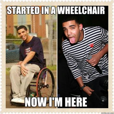 Drake Wheelchair Meme Yowo