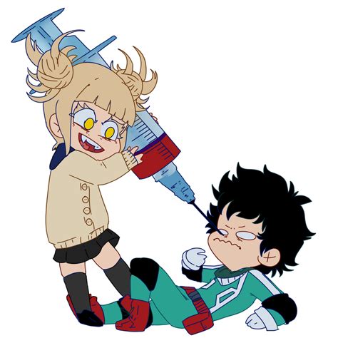 Deku And Toga Wallpaper