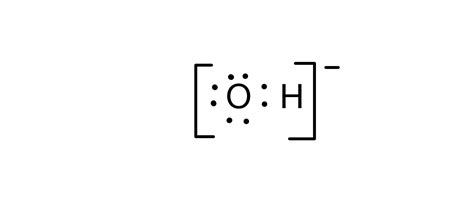 Draw the electron dot structure of the hydroxide ion (OH$^-$ | Quizlet