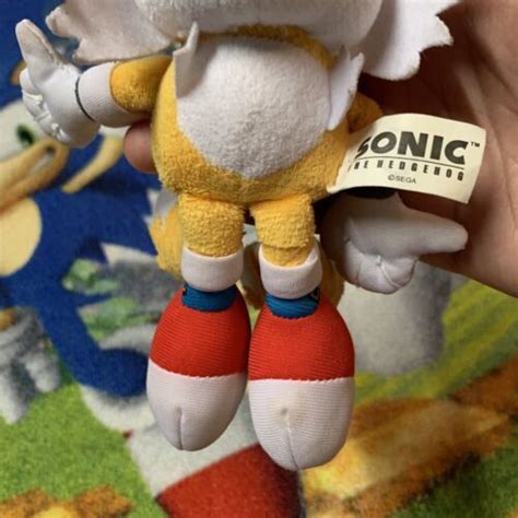 Sonic The Hedgehog CLASSIC TAILS Plush Toy Doll Jazwares 2014 7" Sega ...