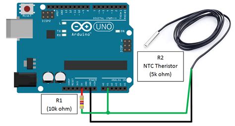 How to use NTC Thermistor to measure Temperature? – A blog about DIY ...