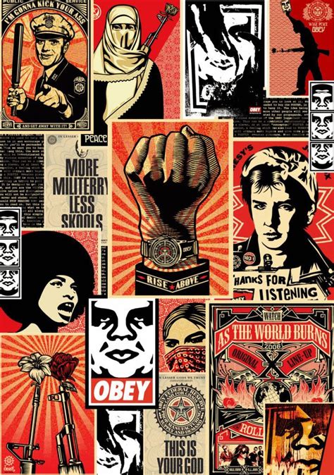 363 best OBEY | Shepard Fairey images on Pinterest | Obey art, Poster ...