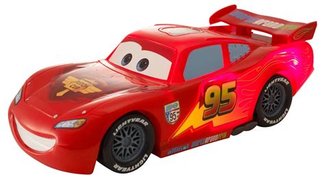 Amazon.com: Cars Lights and Sounds World Grand Prix Lightning McQueen ...