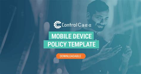 Mobile Device and Remote Access Security Policy Template