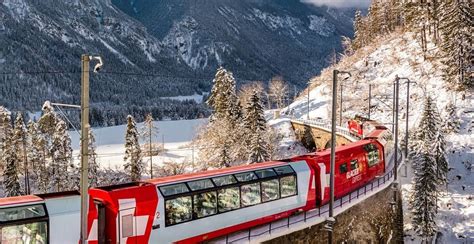 The Glacier Express takes you on an epic train ride through the Swiss ...