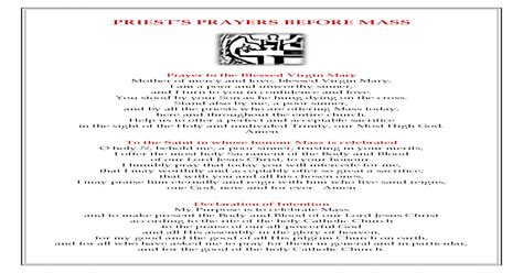 PRIESTS PRAYERS BEFORE MASS - John-F Prayers before Mass.pdf PRIESTS ...