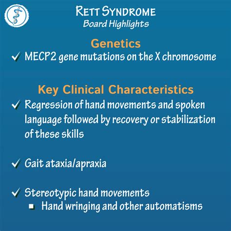 Clinical Pathology Glossary: Rett Syndrome | ditki medical & biological ...