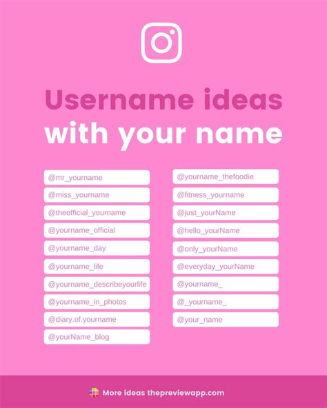 +150 Instagram Username Ideas (Must-Have List - 2021)