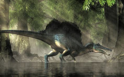 Spinosaurus Exhibit Concept Art