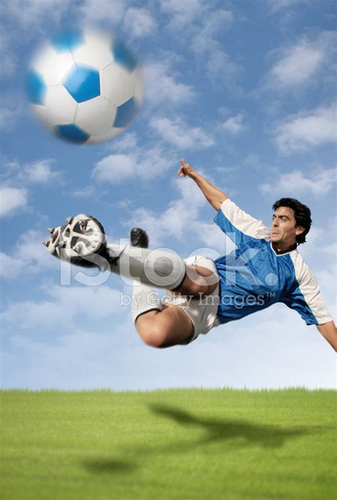 Best Soccer Player Hitting The Ball Stock Photo | Royalty-Free | FreeImages