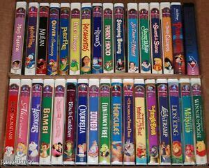 Complete Set Disney Masterpiece Collection 33 VHS Lot | eBay