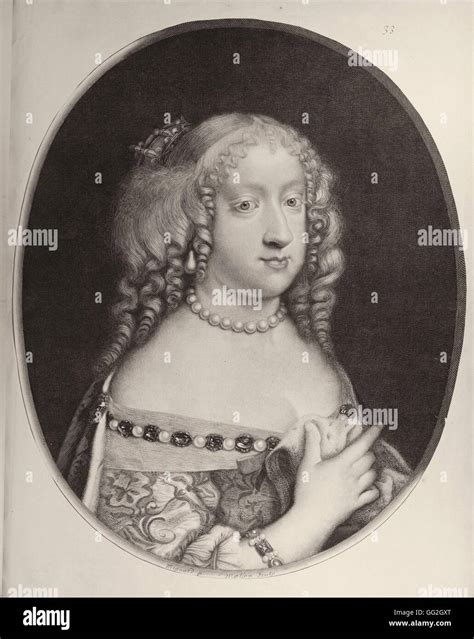 Portrait of Maria Theresa of Spain, Queen of France (1638-1683), wife ...