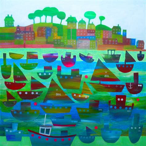 Salcombe Regatta – Jenny Urquhart Art