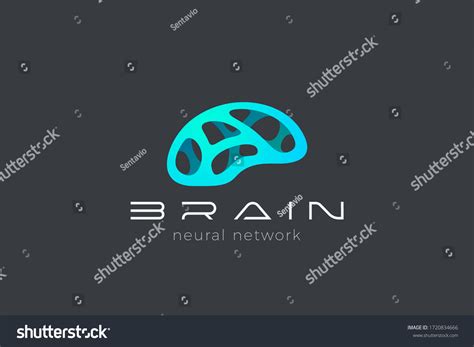 Brain Ai Artificial Intelligence Logo Neural Stock Vector (Royalty Free ...