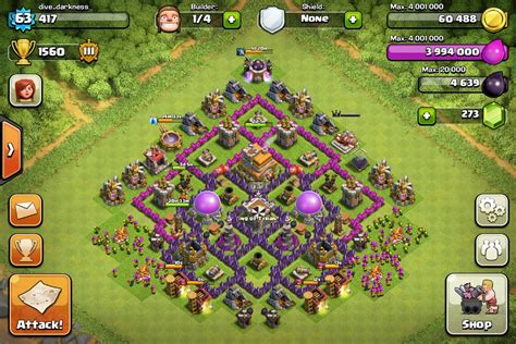 Town hall 7 trophy base - Official Website For Defiance