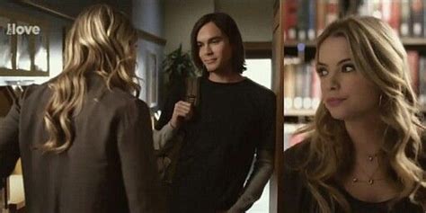 Hanna Marin and Caleb Rivers, their first meets | Pretty little liars ...