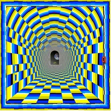 Awesome Moving Tunnel Optical Illusion!