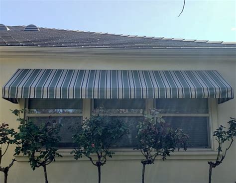 Fabric Residential Awning | CUSTOM Fabric Awnings for Home | Goodwin ...