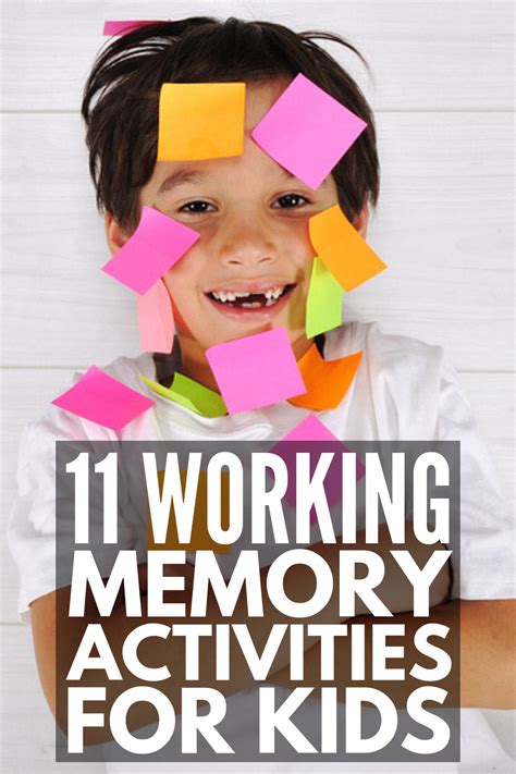 Don't forget! 18 working memory games and strategies for kids | Working ...