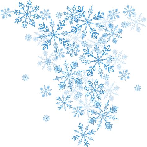 Snowflake Winter Euclidean vector Christmas - Vector blue snowflake png ...