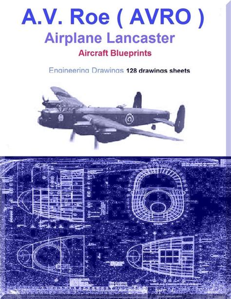 Avro Lancaster Aircraft Blueprints Engineering Drawings - Download ...