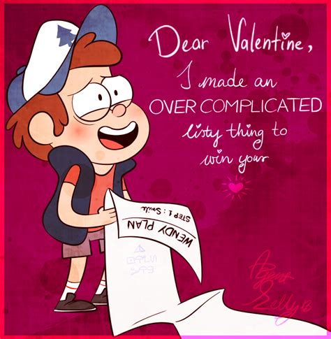 gravity falls valentines day cards - myrummezquita-99