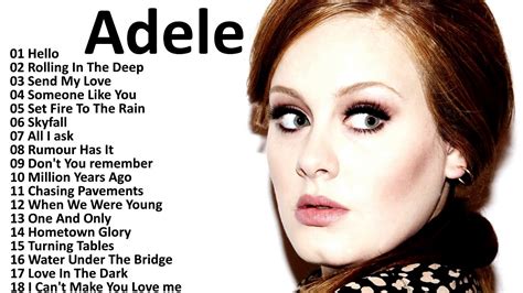 Adele All Songs 2017 || Adele Greatest Hits Playlist [Music In The ...