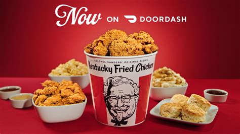 KFC and DoorDash announce new partnership with special promotion offer