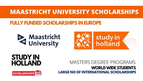 Maastricht University Scholarships 2025-2026 in Holland - Fully Funded