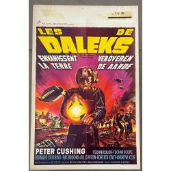 DALEKS' INVASION EARTH 2150 A.D. - Belgian Movie Poster Store