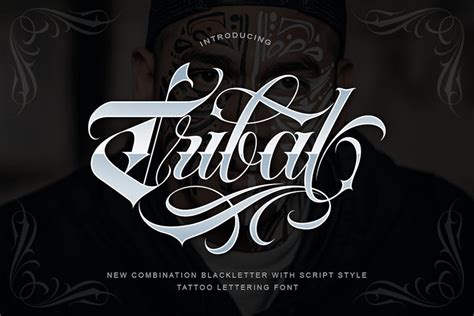 Tribal Font - Design Template Place