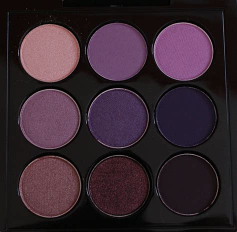 crystalised: MAC Purple Times Nine Eyeshadow Palette - review and swatches