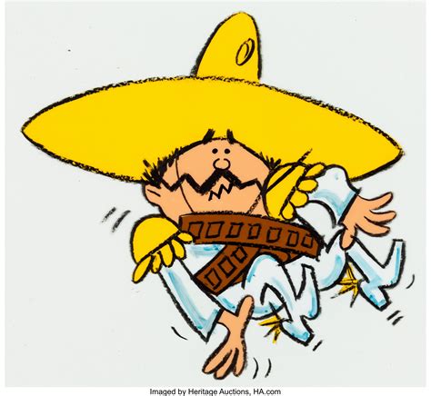 Frito Bandito Television Commercial Production Cel (Frito-Lay, | Lot ...