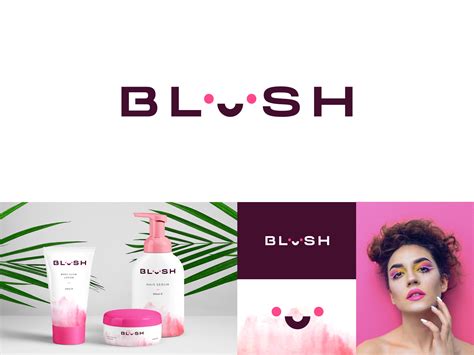 Blush Logo by Sumesh A K on Dribbble