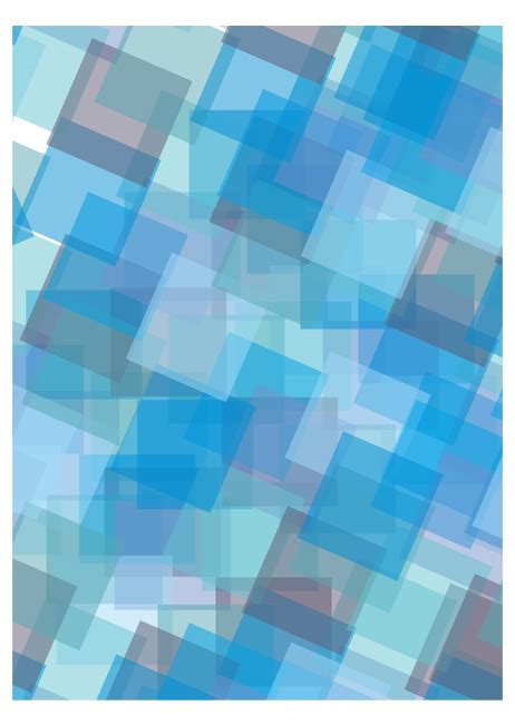 Blue Square Pattern - Edible Image Software