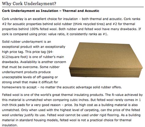 Why Cork Underlayment | Cancork Floor Inc.