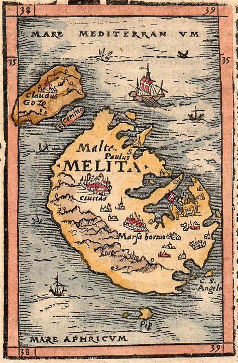 MALTA || Michael Jennings Antique Maps and Prints