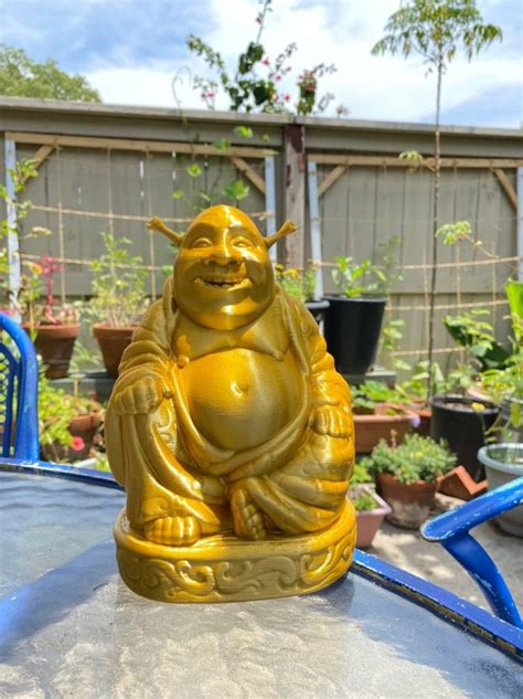 Shrek buddha for Decoration at home/ office Gift 3d Model | Etsy