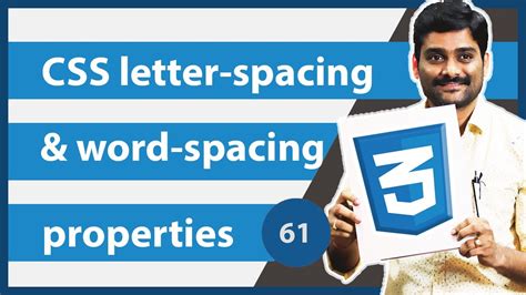 Css Letter Spacing Css Word Spacing