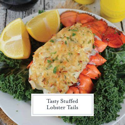 Stuffed Lobster Tails - A Delicious baked lobster tail recipe